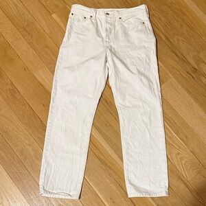 Levi’s White Jeans